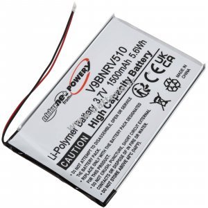 Batterie pour liseuse Barnes & Noble BNRV510 / type PR-285083