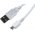 Goobay Cble USB 2.0 Hi-Speed 1m avec connecteur USB Mirco Blanc