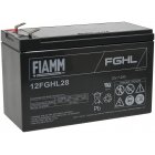 FIAMM Batterie au plomb 12FGHL28 12V 7,2Ah