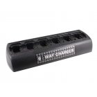 Chargeur pour 6 batteries pour batterie talkie-walkie Kenwood TK250