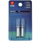 Batterie pour canne  pche, pile pour stylo CR425 pour les poses lectriques, les poses de pche, les indicateurs de morsures Blister au lithium 2