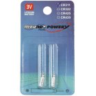 Batterie de canne  pche, pile de stylo CR311 pour par exemple les poses de pche, indicateurs de morsures Blister de pack Lithium 2