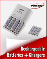 Rechargeable Batteries and Chargers