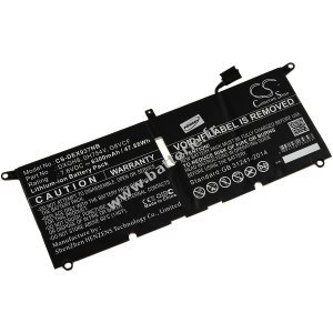 Batterie pour ordinateur portable Dell XPS 13 2018 / XPS 13 9370 / type 0H754V