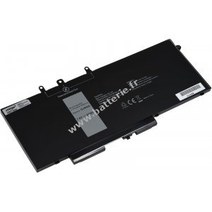 Batterie pour ordinateur portable de Dell prcision 3520 / Latitude 5480 / 5490 / Type GJKNX