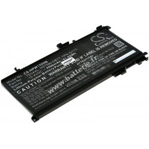 Batterie pour ordinateur portable HP Omen 15-AX200 / 15-AX200NX / 15-AX201NX / 15-AX203NX / type TE04XL et autres