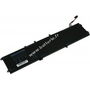 Batterie XXL pour ordinateur portable Dell XPS 15 9560 / XPS 15 9570 / Type 6GTPY (ordinateurs portables sans disque dur externe)