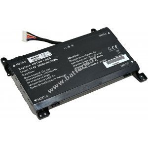 Batterie pour ordinateur portable HP Omen 17-an013TX, 17-an014TX, type TPN-Q195