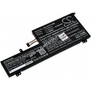 Batterie pour ordinateur portable de Lenovo yoga 720-15ikb 80x7, 720-15ikb 80x700brge, type L16L6PC1 et autres