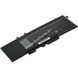 Batterie adapte aux ordinateurs portables Dell Precision 3540, type 4GVMP et autres