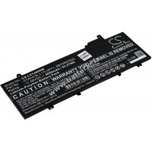 Batterie pour ordinateur portable Lenovo ThinkPad T480s series, T480s 20L7002LCD, type L17L3P71 e.a.