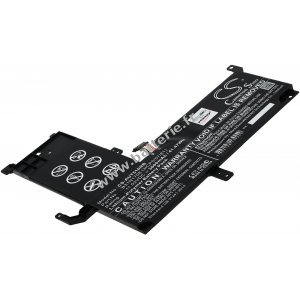 Batterie pour ordinateur portable Asus Vivo Book Flip TP510, Vivo Book Flip TP510UA, Type B31N1708 (3ICP5/57/81)