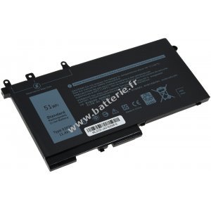 Batterie standard adapte aux ordinateurs portables Dell Latitude 5480, 5490, type 4YFVG etc.