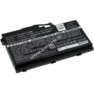 Batterie pour ordinateur portable HP ZBook 17 G3 (TZV66eA), Type AI06XL e.a.