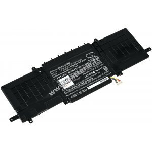 Batterie adapte  l'ordinateur portable Asus ZenBook 13 UX333FA-A4011t, UX333FA-A4081t, type C31N1815 a.o.