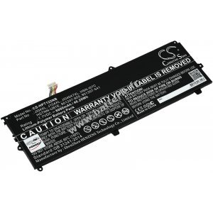 Batterie adapte  l'ordinateur portable HP Elite X2 1012 G2 1LV78EA, 1012 G2 1LV76EA, Type JI04XL a.o.