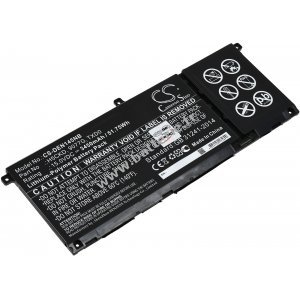 Batterie adapte  l'ordinateur portable Dell Latitude 15 3510, Inspiron 15 5501, Type H5CKD a.o.