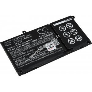 Batterie adapte  l'ordinateur portable Dell Vostro 5402, Latitude 15 3510, Type JK6Y6 a.o.