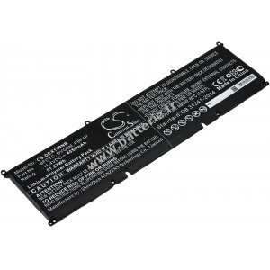 Batterie adapte  l'ordinateur portable Dell XPS 15 9500 R1505S, XPS 15 9500 R1845S, Type DVG8M a.o.