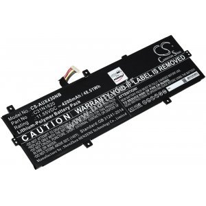 Batterie adapte  l'ordinateur portable Asus ZenBook UX430UA-GV265T, UX430UA-GV272T, Type C31N1620