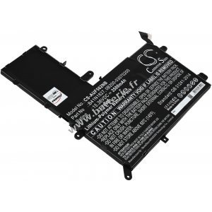 Batterie adapte  l'ordinateur portable Asus ZenBook Flip 15 UX562FA-AC033T, UX562FA-AC034T, Type B41N1827 et autres.