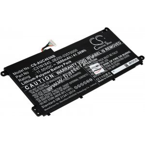 Batterie adapte  l'ordinateur portable Asus Chromebook C436FA, Type C31N1845