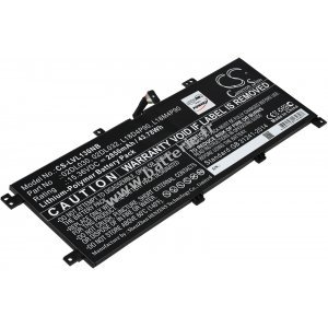 Batterie pour ordinateur portable Lenovo ThinkPad L13 Yoga Gen 2 20VLS01300, L13 Yoga 20R5001XAU, Type L18M4P90