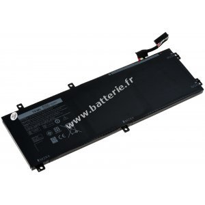 Batterie adapte  l'ordinateur portable Dell XPS 15 9560, XPS 15 9570, Type 62MJV