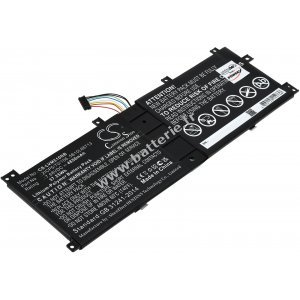 Batterie adapte  l'ordinateur portable Lenovo IdeaPad Miix 510-12ISK-80U1000SGE , type 5B10L68713