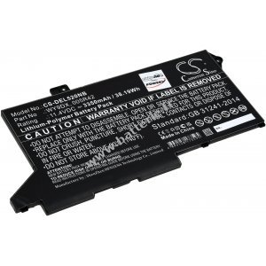 Batterie adapte  l'ordinateur portable Dell Latitude 5420, 5520, type WY9DX