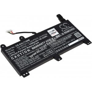 Batterie adapte  l'ordinateur portable de jeu Asus ROG Strix G712LW-EV251T, type C41N1731-2