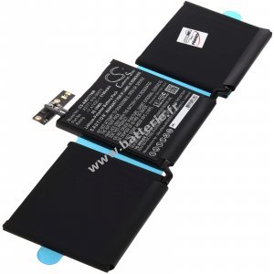 Batterie adapte  l'ordinateur portable Apple MacBook Pro Retina 13.3 (A2159), type A2171