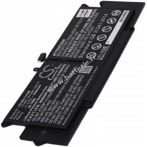 Batterie adaptable sur ordinateur portable Dell Latitude 7410 Type WY9MP