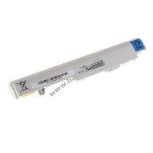 Batterie pour Lenovo IdeaPad S10-2 sries/ type L09C3B12 blanc 28Wh