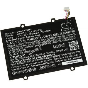 Batterie pour tablette Lenovo Ideapad A1 / A1-07 / Type L10C1P22