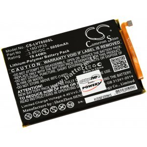 Batterie adapte  la tablette Lenovo Tab V7 / PB-6505M / Type L18D1P33 et autres