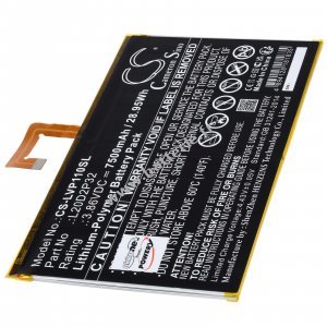 Batterie adapte  la tablette Lenovo Tab P11 5G, TB-J606F, type L20D2P32