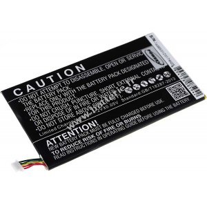 Batterie pour Tablette Dell Venue 7 / type P706T