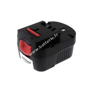 Batterie pour outils lectriques Black & Decker Firestorm FSB12 2000mAh