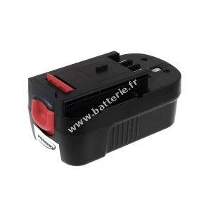 Batterie pour outils lectriques Black & Decker Firestorm FSB18 2000mAh