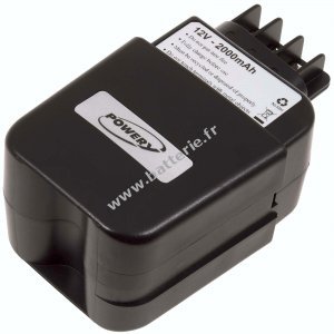 Batterie pour 6Metabo .30071.00 (contacts plats)