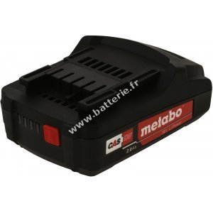 Batterie pour outils lectriques Metabo BS 18 LTX/ type 6.25468 2000mAh originale