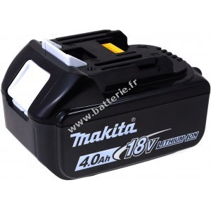 Batterie pour outils lectriques Makita Blockakku type BL1840 4000mAh originale