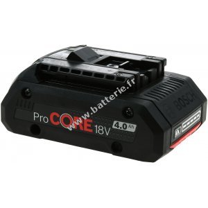 Batterie d'origine Bosch ProCORE18V 4,0Ah Li-Ion 1600A016GB