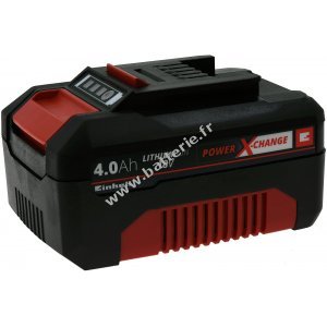 Batterie Einhell Power X-Change Li-ion 18V 4,0Ah pour tous les appareils Power X-Change Original