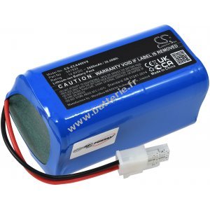Batterie adapte au robot aspirateur ZACO A4s, A6, A8s, A9s, type 501929