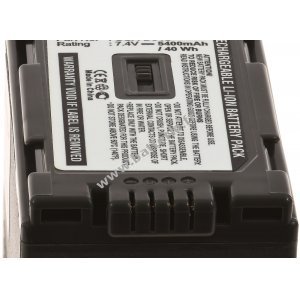 Batterie pour camscope Panasonic CGA-D54/ CGA-D54s
