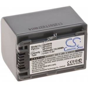 Batterie pour camscope Sony NP-FP70