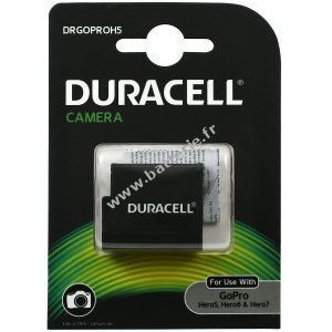 Duracell Batterie adapte pour Action Cam GoPro Hero 5 / GoPro Hero 6