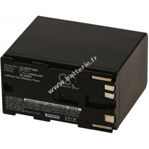 Batterie adapte aux camscopes Canon XH A1, XH G1, XF100, XF105, type BP-975 et autres